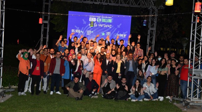 AKK 81 İLDEN GELEN ÜNİVERSİTE ÖĞRENCİLERİ İLE "İKLİMİN GELECEĞİNİ" KONUŞTU