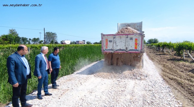 Arazi Yollarında Yoğun Çalışma