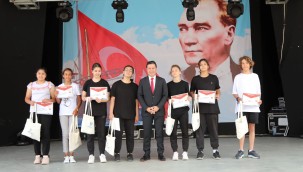 ATATÜRK'Ü ANMA  GENÇLİK VE SPOR BAYRAMI BODRUM'DA COŞKUYLA KUTLANIYOR