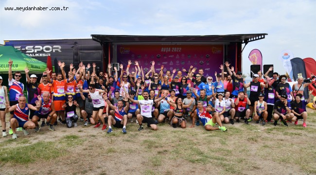 Avşa'da temiz bir Marmara için koştular