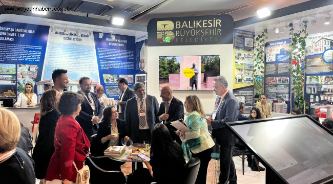  Bakan Ersoy Balıkesir Büyükşehir'in çalışmalarını inceledi