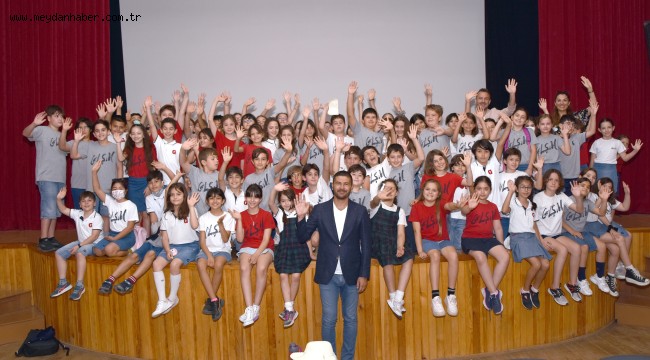 BAŞKAN FATİH GÜRBÜZ ÖĞRENCİLERE BİLGİLER VERDİ