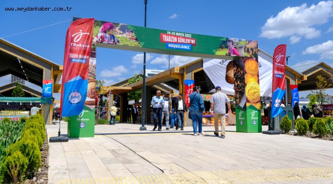 BAŞKENT MİLLET BAHÇESİNDE TRABZON RÜZGÂRI ESTİ