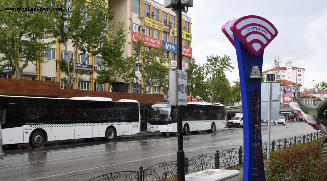 Belediyeden ücretsiz Wİ-Fİ hizmeti