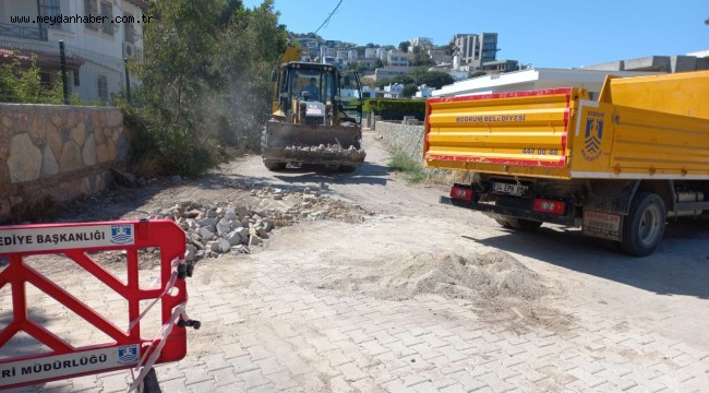 BODRUM GENELİNDE ÇALIŞMALAR SÜRÜYOR