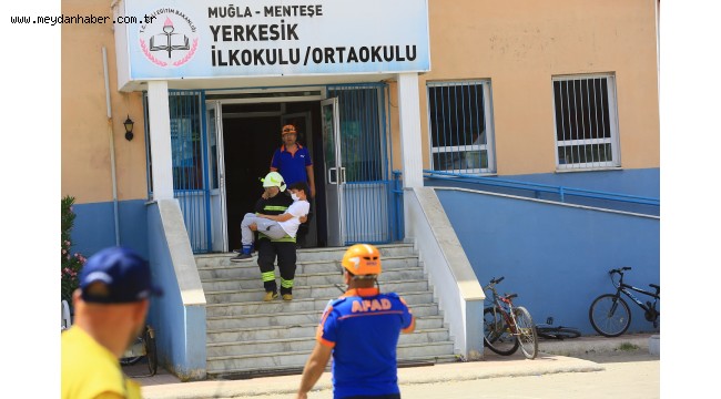 Büyük Orman Yangını Tatbikatında Büyükşehir Belediyesi Yerini Aldı
