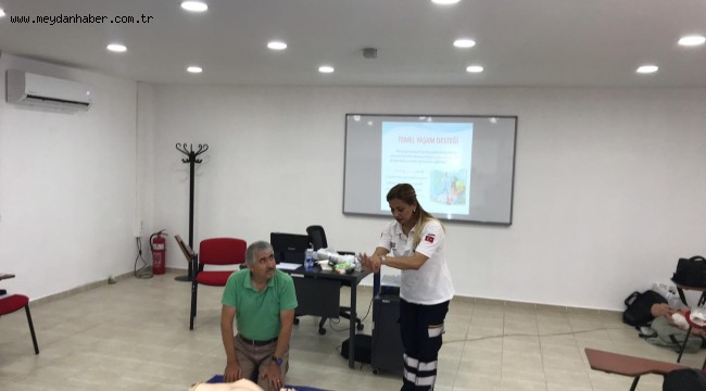 Büyükşehir'den Muhtarlara İlk yardım Eğitimi