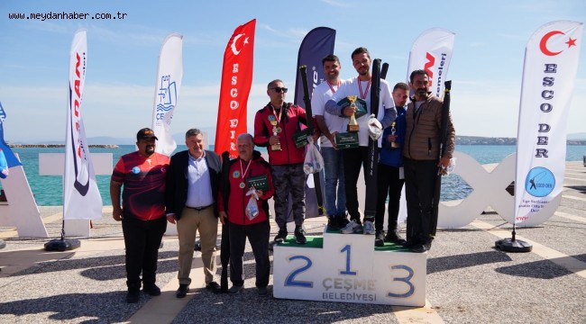 Çeşme'de Surf Casting heyecanı