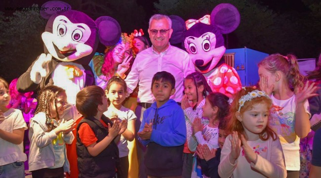 Çocuklar Keşan Belediyesi'nin Çocuk Oyunları ve Kukla Festivali'ni çok sevdi