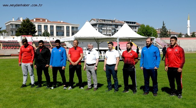 Çorum'da dev yağlı güreş organizasyonu