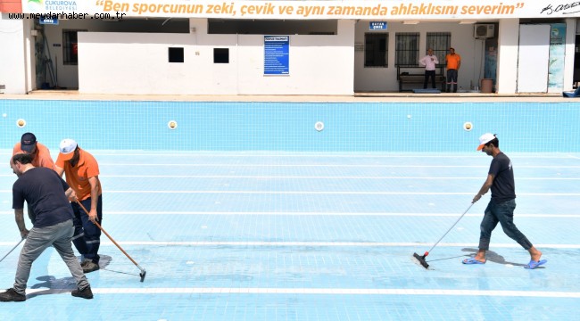 ÇUKUROVA'DA HAVUZLAR PARLIYOR ŞENLENİYOR