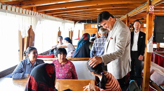 Engelliler mavi tura çıktı