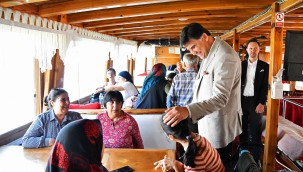 Engelliler mavi tura çıktı