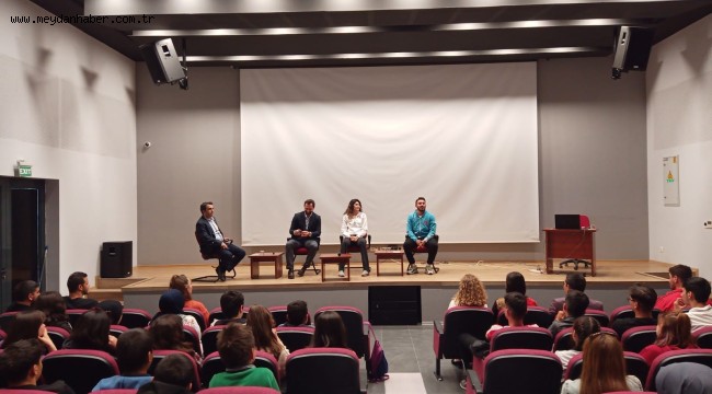 GENÇLER MİLLİ SPORCU İLE SOHBET ETTİ