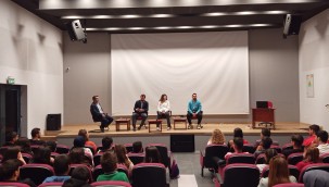 GENÇLER MİLLİ SPORCU İLE SOHBET ETTİ