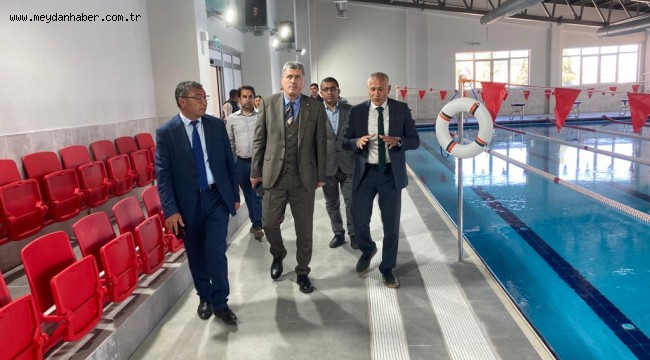 GENÇLİK SPOR İL MÜDÜRÜ M. CEMİL ŞENSÖZ EĞİRDİR'E GELDİ