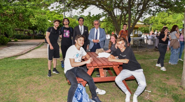 Helvacıoğlu  üniversite sınavı öncesi gençlerle buluştu