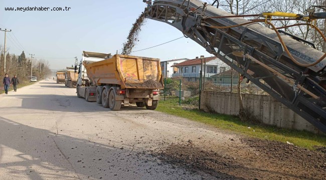 Kartepe Estergon Caddesinde üst yapı yenilendi