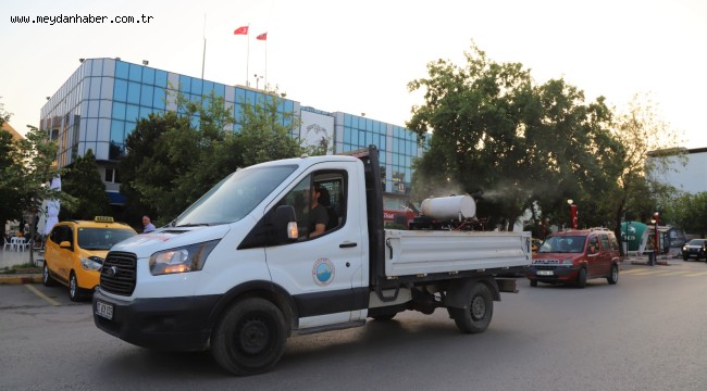 Menderes Belediyesi'nden haşerelere karşı seferberlik