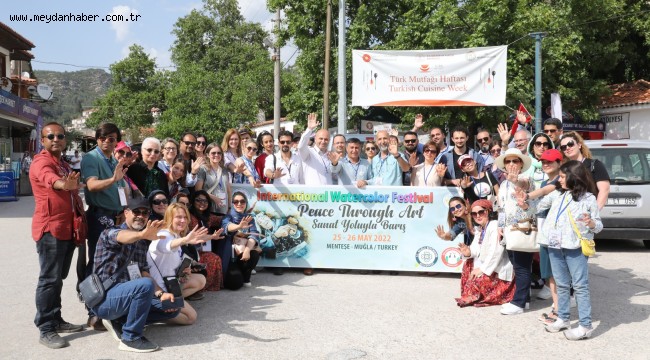 Menteşe Belediyesi 12 Farklı Ülkeden Ressama Ev Sahipliği Yaptı
