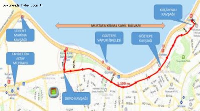 Mithatpaşa Caddesi'nde  trafik akışı değişiyor