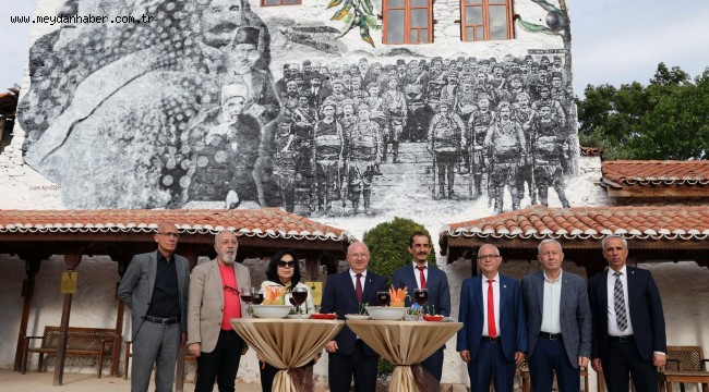 Muğla'nın Milli Mücadele Kahramanları Duvara Resmedildi