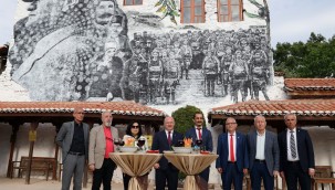 Muğla'nın Milli Mücadele Kahramanları Duvara Resmedildi