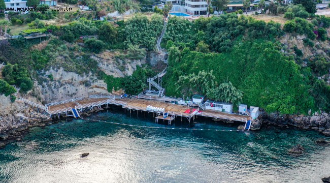 Muratpaşa'nın plajlarına mavi bayrak