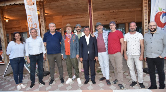 NTV 'HALKIN MUTFAĞI' EKİBİNDEN BAŞKAN VELİ GÖK'E ZİYARET