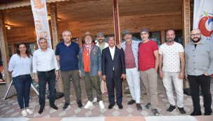 NTV 'HALKIN MUTFAĞI' EKİBİNDEN BAŞKAN VELİ GÖK'E ZİYARET