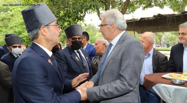 Ödemiş'te bayramlaşma töreni 