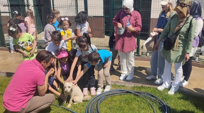ÖĞRENCİLERDEN CAN DOSTLARINA ZİYARET