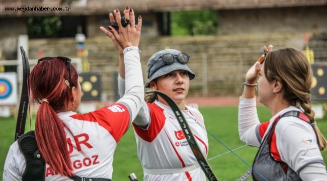 Okçulukta Türkiye takım yarışlarında 6 madalya kazandı