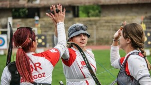 Okçulukta Türkiye takım yarışlarında 6 madalya kazandı