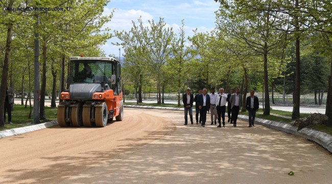 Renkli baskılı asfalt yapılacak 4 km bisiklet yolu oluşturulacak