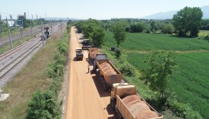 Salim Dervişoğlu Caddesi asfaltlanıyor