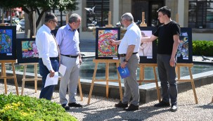 'Sevgi'yi tuvale aktardılar