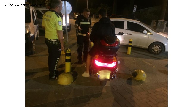 TRAFİĞE KAPALI ALANLAR DENETLENDİ