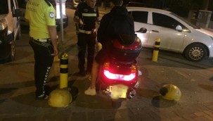 TRAFİĞE KAPALI ALANLAR DENETLENDİ