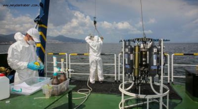 TÜBİTAK Marmara Gemisi örnekleme almaya başladı