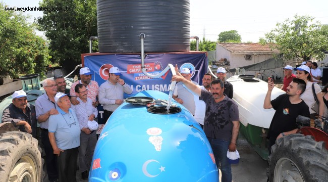 Turgutlu Belediyesi Çiftçilerin Yüzünü Güldürdü