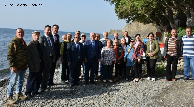 "UÇMAKDERE'NİN DOĞASINA, SOSYAL YAPISINA VE EKONOMİSİNE ZARAR VERECEK MİDYE ÇİFTLİĞİNİN YAPIMINA KARŞIYIZ"