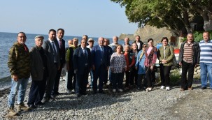 "UÇMAKDERE'NİN DOĞASINA, SOSYAL YAPISINA VE EKONOMİSİNE ZARAR VERECEK MİDYE ÇİFTLİĞİNİN YAPIMINA KARŞIYIZ"