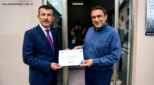 ULUCANLAR DESEN ÇALIŞTAYI SERGİSİ AÇILDI