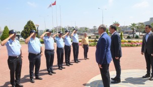 Vali Su'dan Başkan Özyiğit'e veda ziyareti