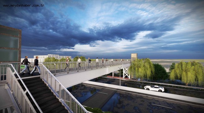 Yeni Emniyet Müdürlüğü önüne üstgeçit yapılacak