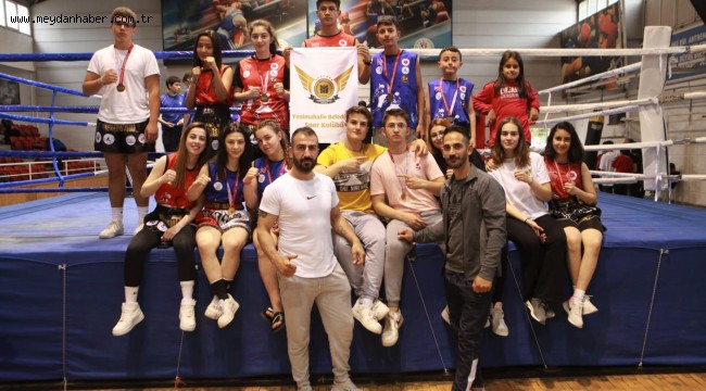 Yenimahalle madalyaları topladı