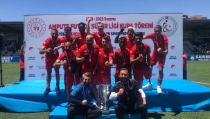 2021-2022 Ampute Futbol Süper Ligi şampiyonu Etimesgut Belediyesi oldu