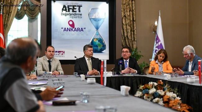 ABB VE AKK'DEN 'AFET DEĞERLENDİRME' TOPLANTISI