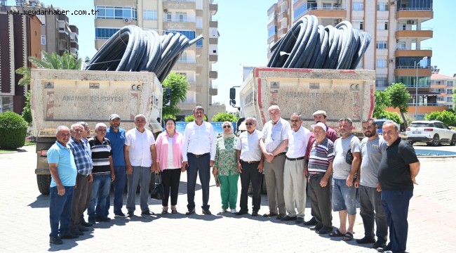  Anamur Belediye Başkanlığı tarımsal üretime ve çiftçilere verdiği desteği sürdürüyor